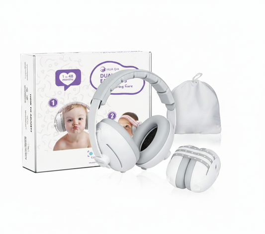 Auriculares Protectores para Bebés 2 en 1