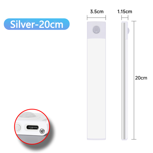 (1 Set de Dos ) Lámpara LED Sensor Inalámbrica