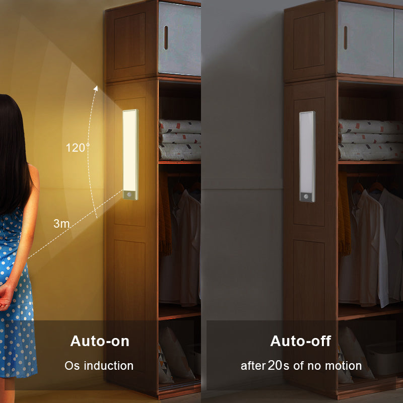 (1 Set de Dos ) Lámpara LED Sensor Inalámbrica